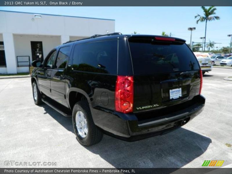 Onyx Black / Ebony 2013 GMC Yukon XL SLT