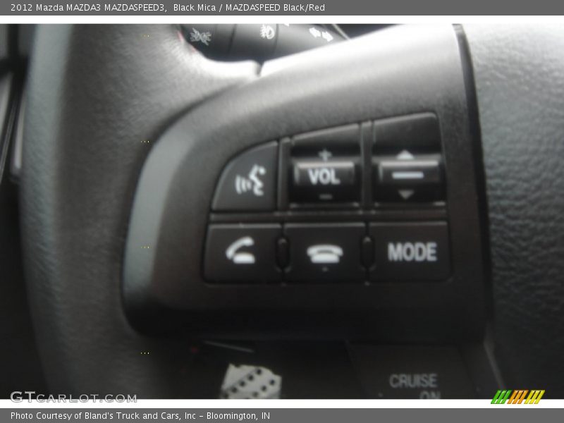 Black Mica / MAZDASPEED Black/Red 2012 Mazda MAZDA3 MAZDASPEED3