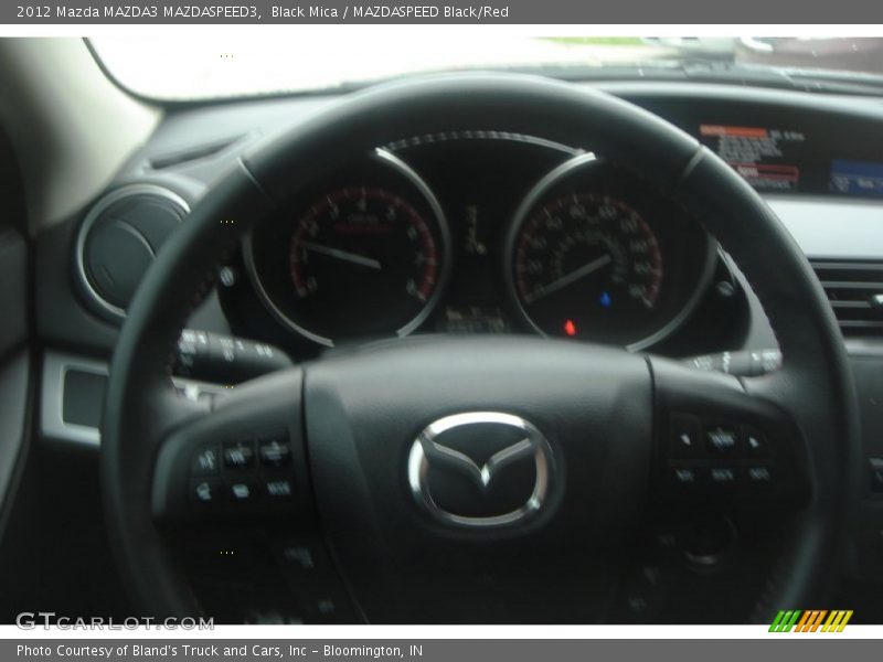 Black Mica / MAZDASPEED Black/Red 2012 Mazda MAZDA3 MAZDASPEED3