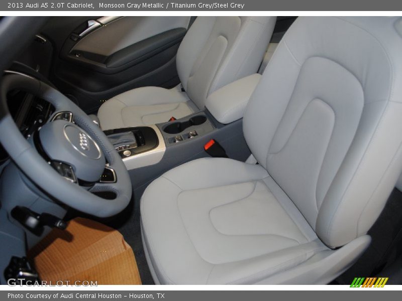 Front Seat of 2013 A5 2.0T Cabriolet
