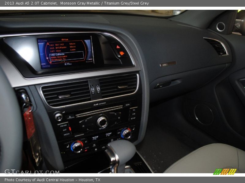 Monsoon Gray Metallic / Titanium Grey/Steel Grey 2013 Audi A5 2.0T Cabriolet