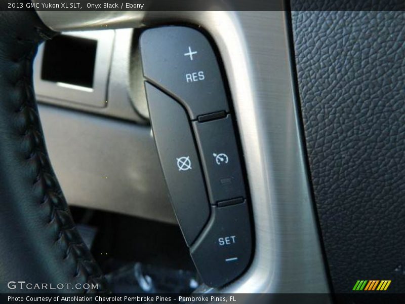 Onyx Black / Ebony 2013 GMC Yukon XL SLT