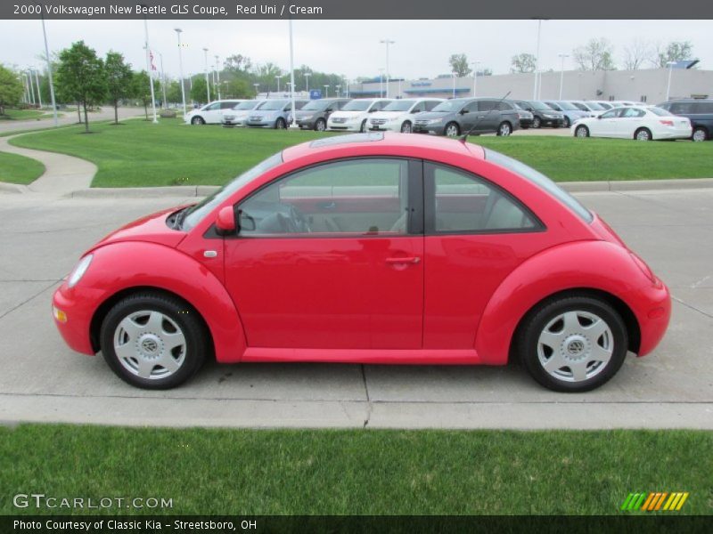  2000 New Beetle GLS Coupe Red Uni