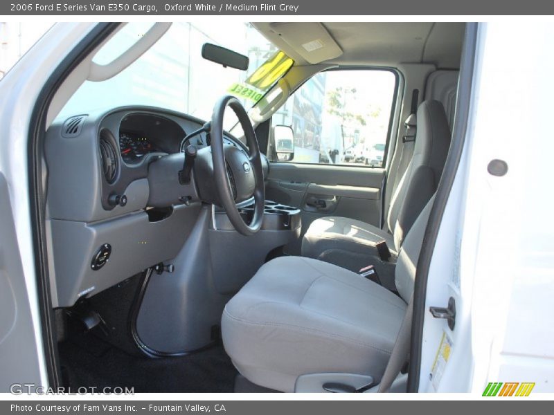 Oxford White / Medium Flint Grey 2006 Ford E Series Van E350 Cargo