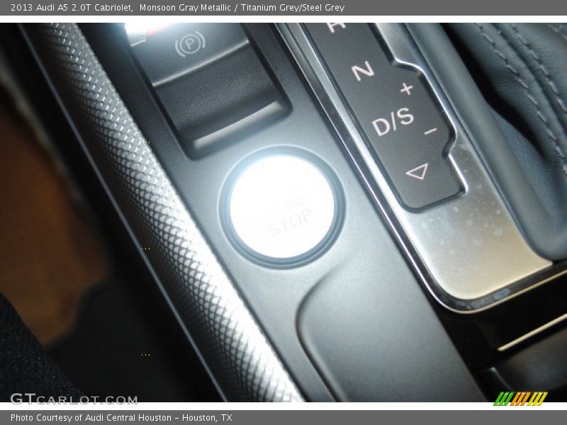 Monsoon Gray Metallic / Titanium Grey/Steel Grey 2013 Audi A5 2.0T Cabriolet