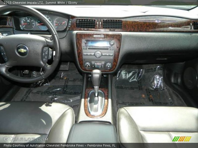 Summit White / Ebony 2013 Chevrolet Impala LTZ