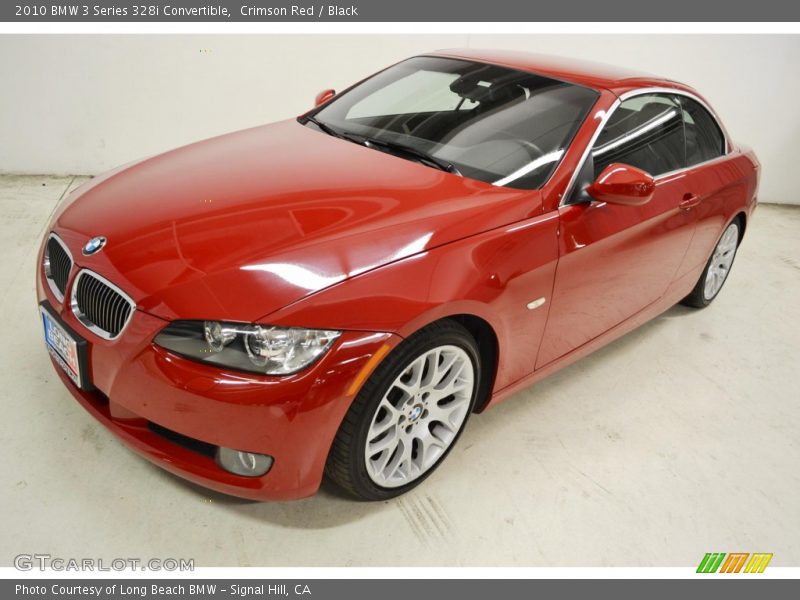 Crimson Red / Black 2010 BMW 3 Series 328i Convertible