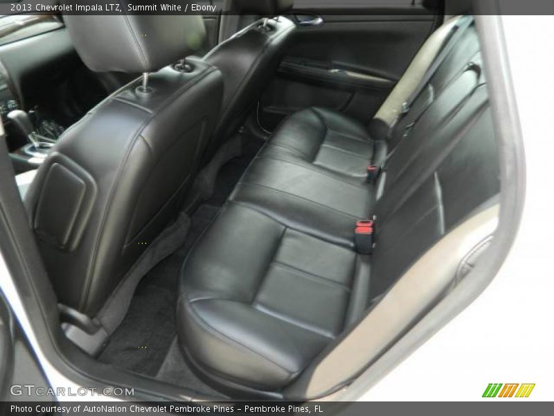 Summit White / Ebony 2013 Chevrolet Impala LTZ