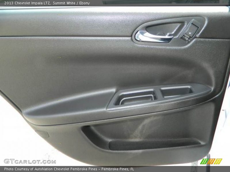 Summit White / Ebony 2013 Chevrolet Impala LTZ