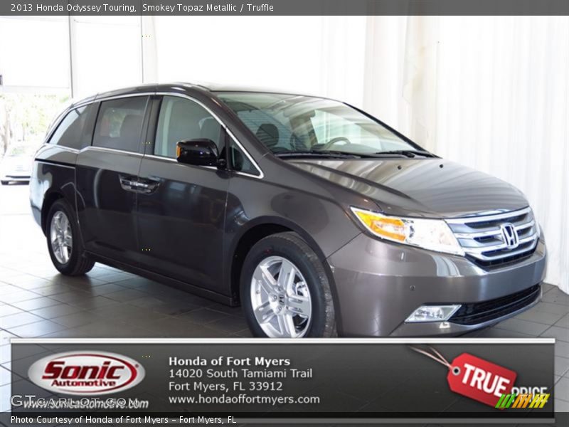 Smokey Topaz Metallic / Truffle 2013 Honda Odyssey Touring