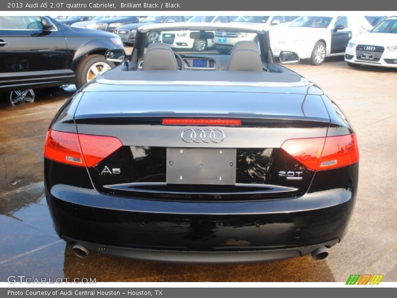 Brilliant Black / Black 2013 Audi A5 2.0T quattro Cabriolet