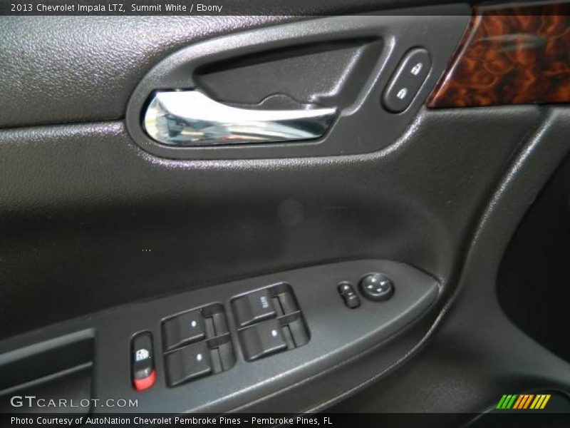 Summit White / Ebony 2013 Chevrolet Impala LTZ