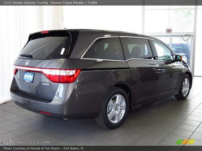 Smokey Topaz Metallic / Truffle 2013 Honda Odyssey Touring
