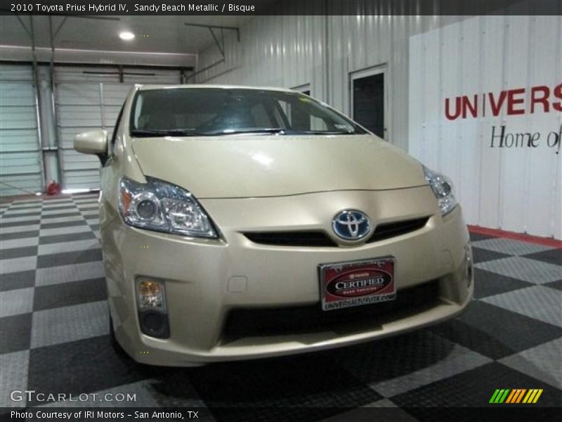 Sandy Beach Metallic / Bisque 2010 Toyota Prius Hybrid IV