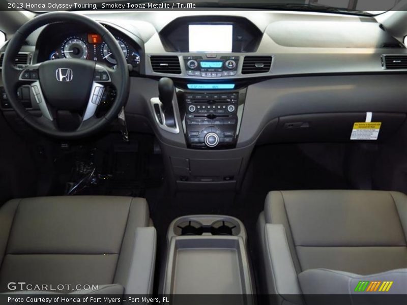 Smokey Topaz Metallic / Truffle 2013 Honda Odyssey Touring