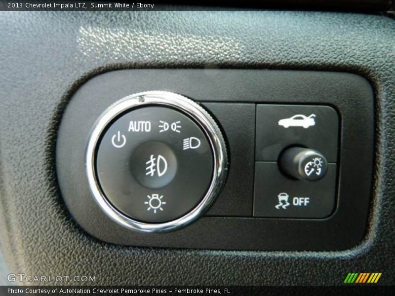 Summit White / Ebony 2013 Chevrolet Impala LTZ