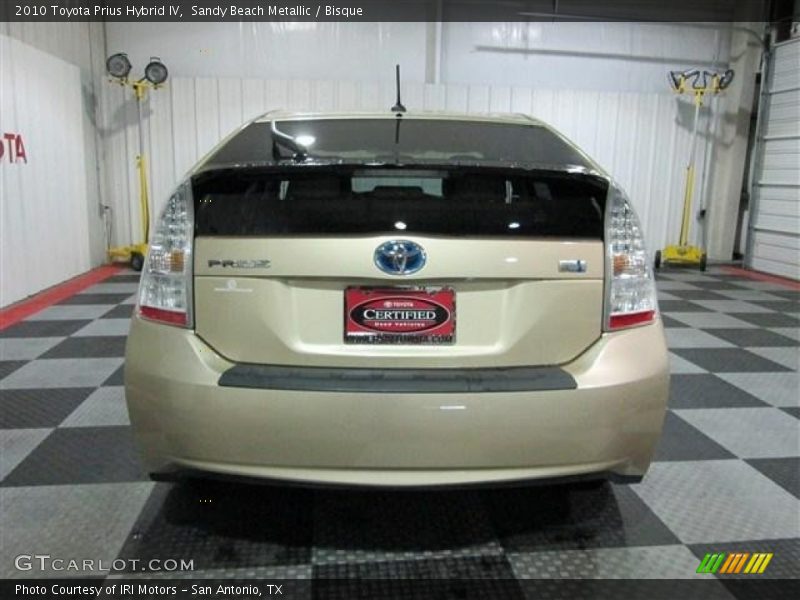 Sandy Beach Metallic / Bisque 2010 Toyota Prius Hybrid IV