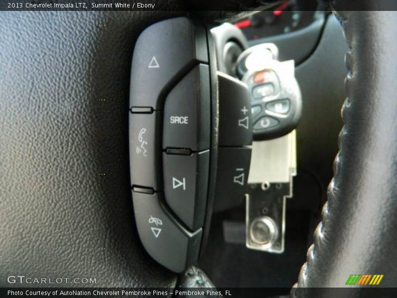 Summit White / Ebony 2013 Chevrolet Impala LTZ