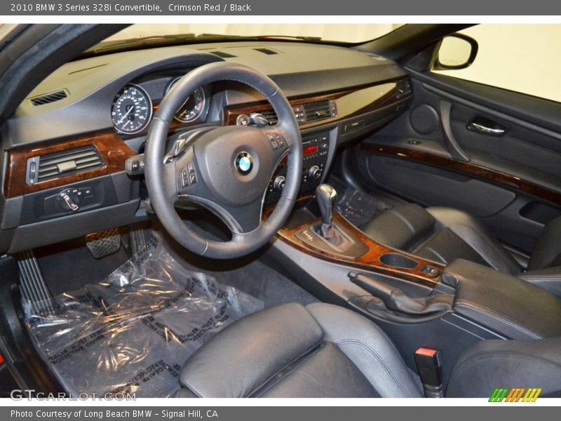 Black Interior - 2010 3 Series 328i Convertible 