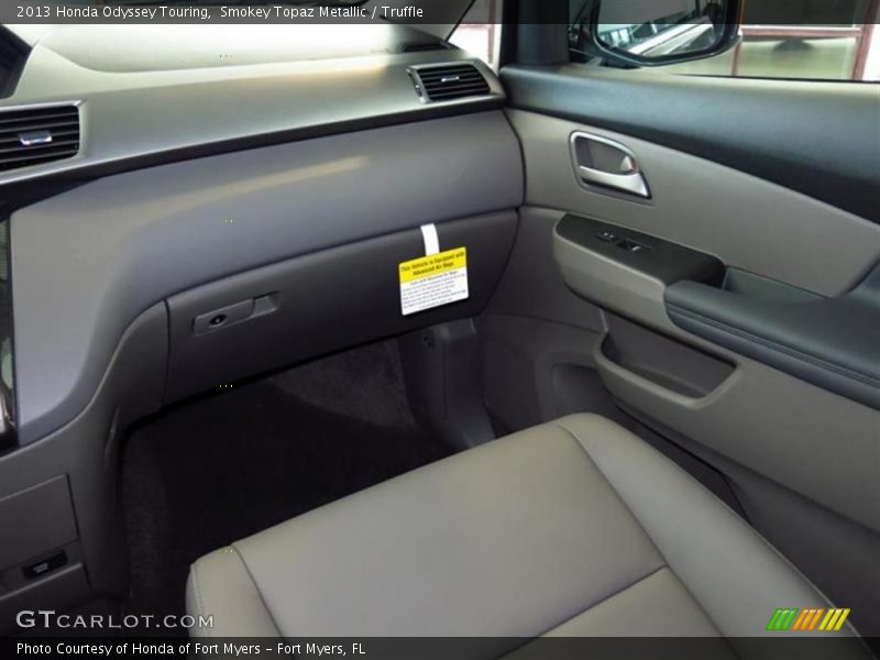 Smokey Topaz Metallic / Truffle 2013 Honda Odyssey Touring