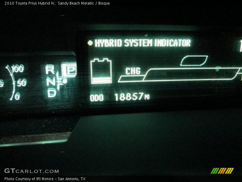 Sandy Beach Metallic / Bisque 2010 Toyota Prius Hybrid IV
