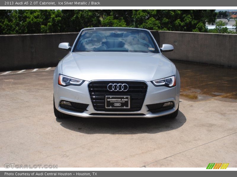 Ice Silver Metallic / Black 2013 Audi A5 2.0T Cabriolet