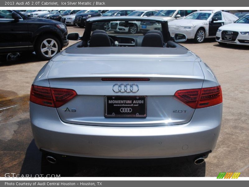 Ice Silver Metallic / Black 2013 Audi A5 2.0T Cabriolet