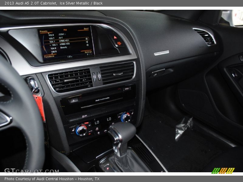 Ice Silver Metallic / Black 2013 Audi A5 2.0T Cabriolet