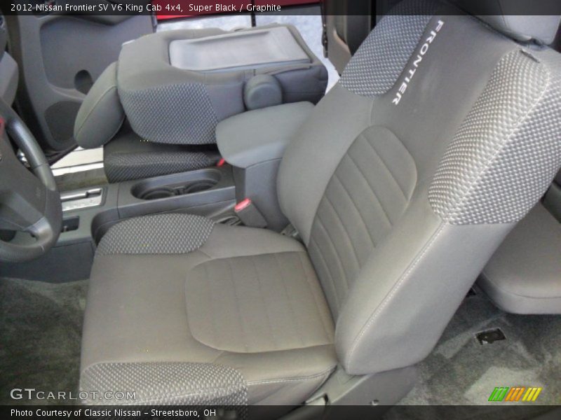 Super Black / Graphite 2012 Nissan Frontier SV V6 King Cab 4x4