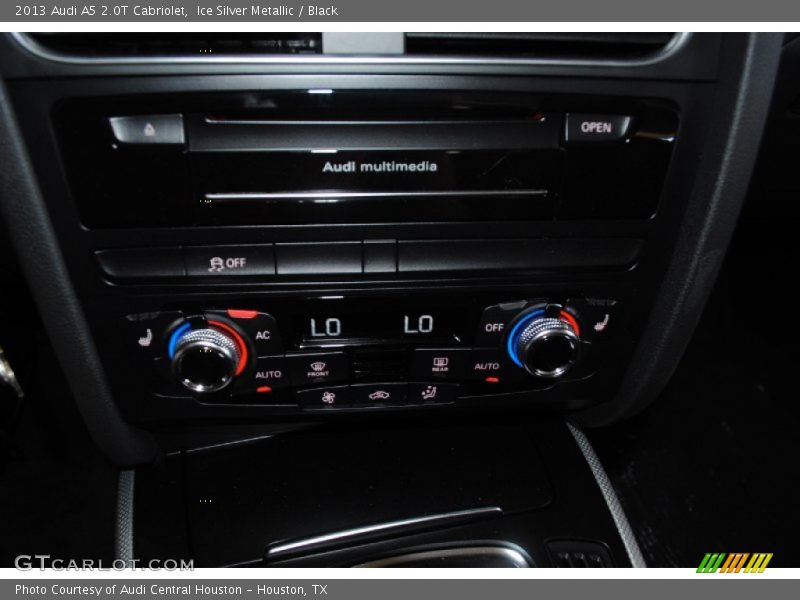 Ice Silver Metallic / Black 2013 Audi A5 2.0T Cabriolet