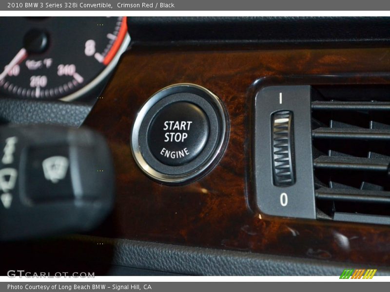 Controls of 2010 3 Series 328i Convertible