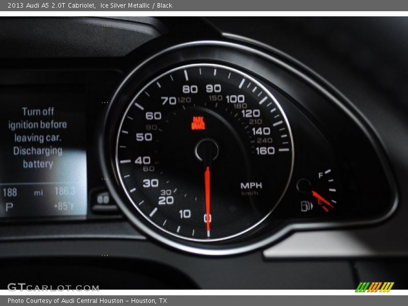  2013 A5 2.0T Cabriolet 2.0T Cabriolet Gauges