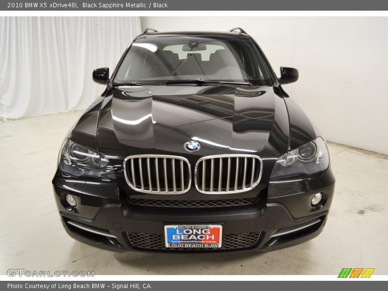 Black Sapphire Metallic / Black 2010 BMW X5 xDrive48i