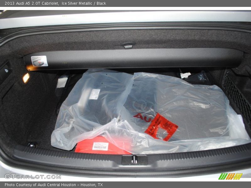 Ice Silver Metallic / Black 2013 Audi A5 2.0T Cabriolet