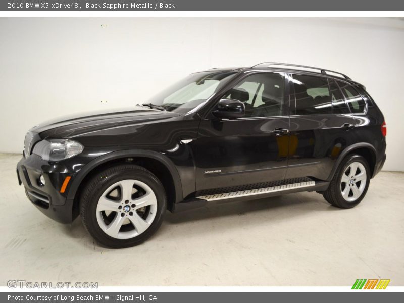 Black Sapphire Metallic / Black 2010 BMW X5 xDrive48i