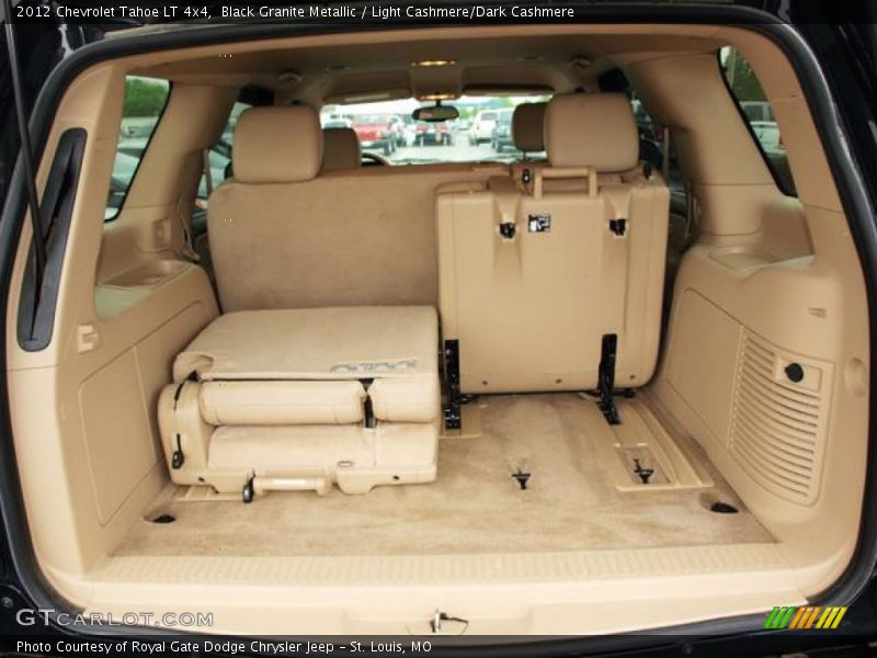 Black Granite Metallic / Light Cashmere/Dark Cashmere 2012 Chevrolet Tahoe LT 4x4
