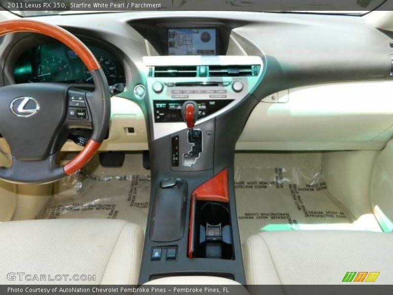 Starfire White Pearl / Parchment 2011 Lexus RX 350