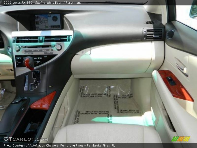 Starfire White Pearl / Parchment 2011 Lexus RX 350