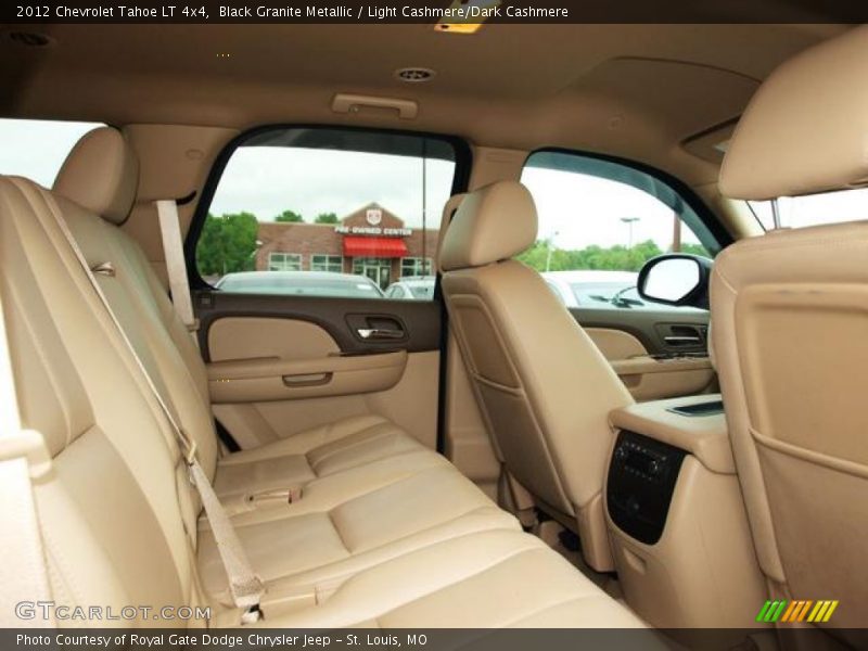 Black Granite Metallic / Light Cashmere/Dark Cashmere 2012 Chevrolet Tahoe LT 4x4