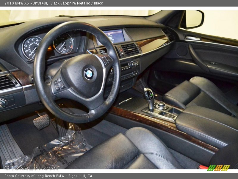 Black Sapphire Metallic / Black 2010 BMW X5 xDrive48i
