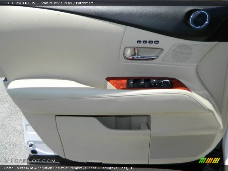 Starfire White Pearl / Parchment 2011 Lexus RX 350