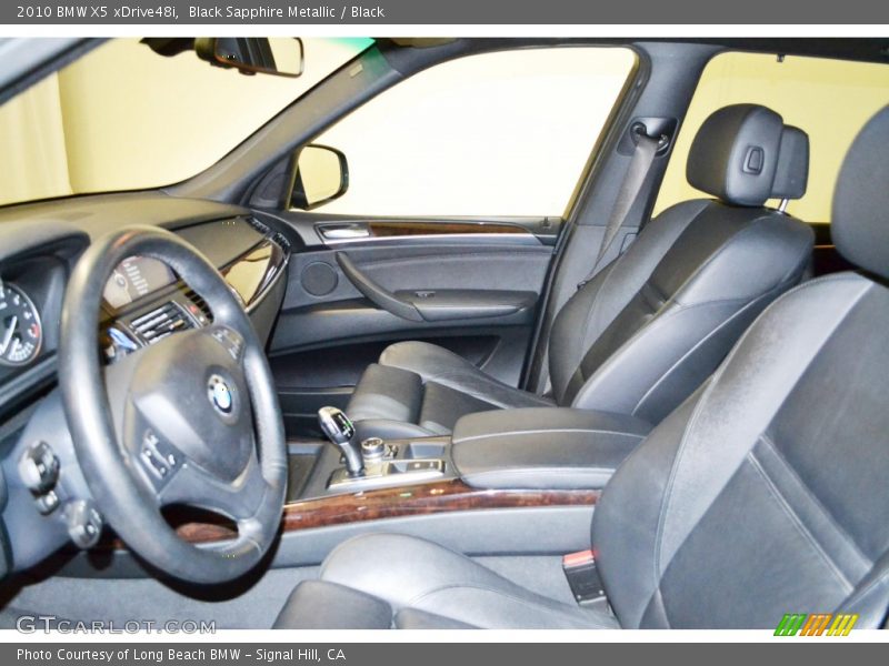 Black Sapphire Metallic / Black 2010 BMW X5 xDrive48i