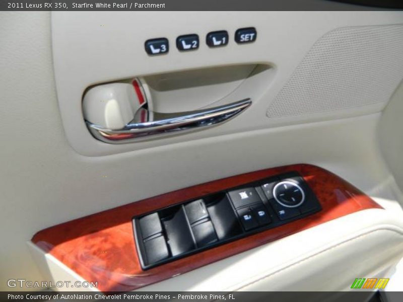 Starfire White Pearl / Parchment 2011 Lexus RX 350