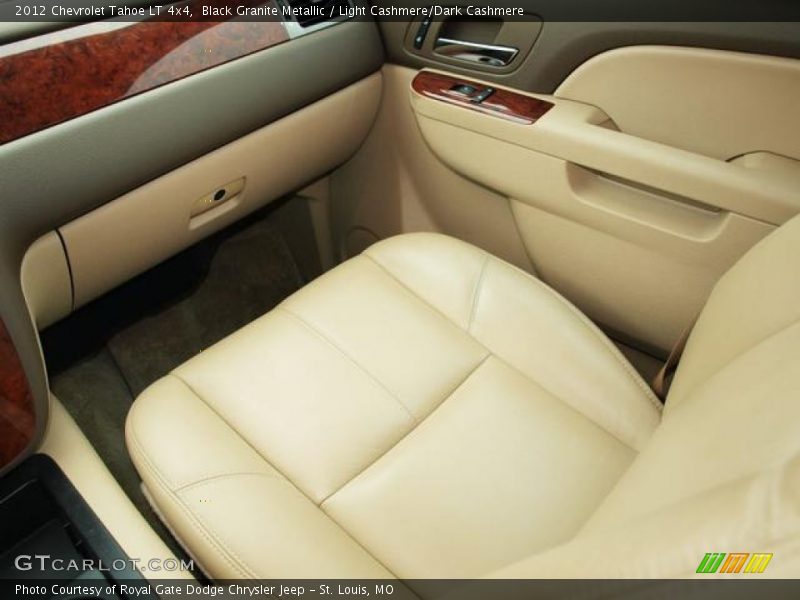Black Granite Metallic / Light Cashmere/Dark Cashmere 2012 Chevrolet Tahoe LT 4x4