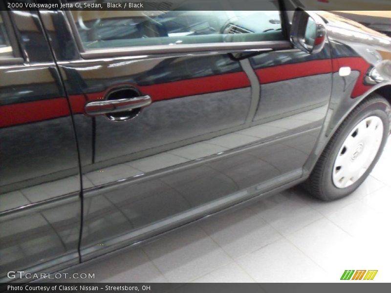 Black / Black 2000 Volkswagen Jetta GL Sedan