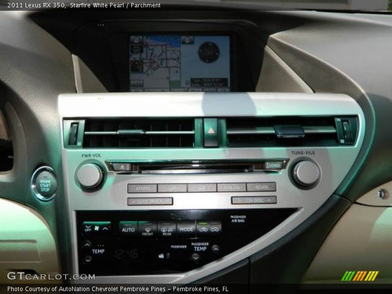 Starfire White Pearl / Parchment 2011 Lexus RX 350