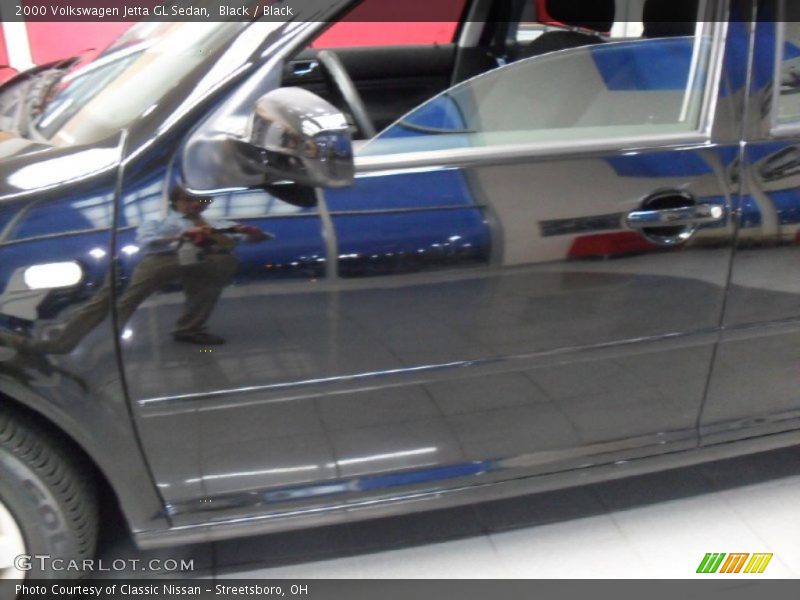 Black / Black 2000 Volkswagen Jetta GL Sedan