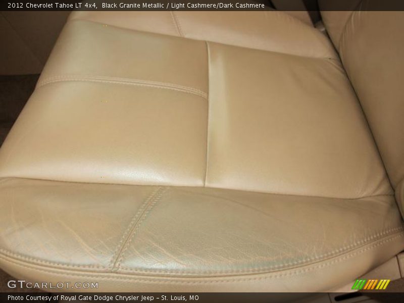 Black Granite Metallic / Light Cashmere/Dark Cashmere 2012 Chevrolet Tahoe LT 4x4