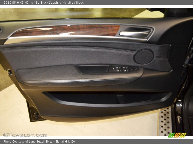 Black Sapphire Metallic / Black 2010 BMW X5 xDrive48i