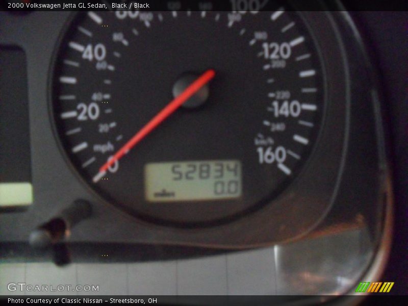 Black / Black 2000 Volkswagen Jetta GL Sedan